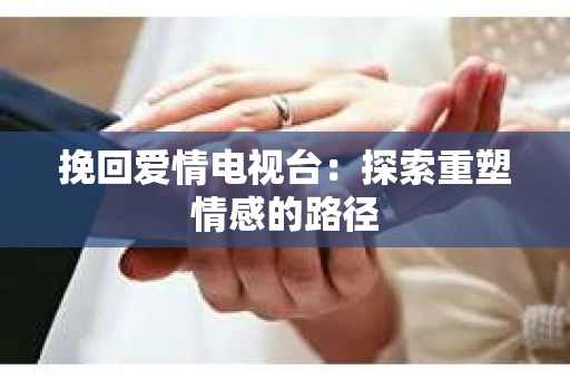 挽回爱情电视台：探索重塑情感的路径