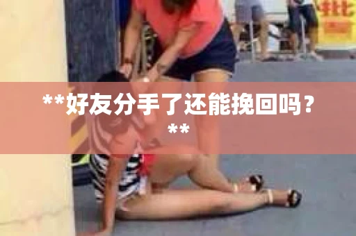 **好友分手了还能挽回吗？**