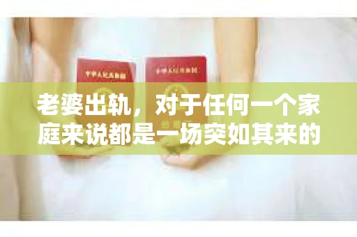 老婆出轨，对于任何一个家庭来说都是一场突如其来的风暴。面对这样的困境，如何挽回婚姻，重拾家庭的和谐，成为了许多人迫切想要了解的问题。今天，我们就来聊聊这个敏感而现实的话题——老婆出轨最好的挽回办法。