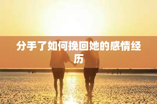 分手了如何挽回她的感情经历