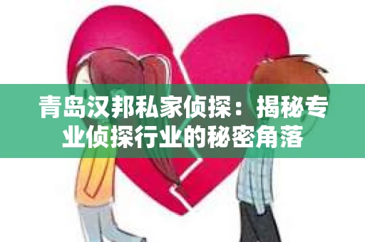 青岛汉邦私家侦探：揭秘专业侦探行业的秘密角落