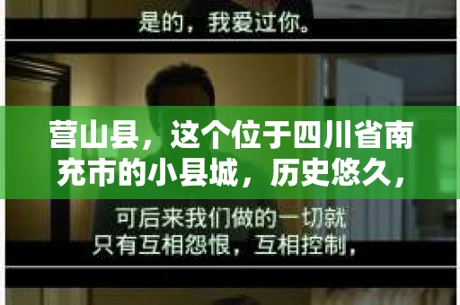 营山县，这个位于四川省南充市的小县城，历史悠久，风景秀丽。但在这个宁静的小县城里，你是否会好奇，有没有私家侦探的存在呢？今天，我就来和大家聊聊这个话题。