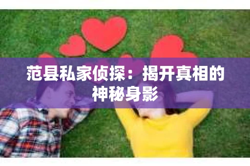 范县私家侦探：揭开真相的神秘身影
