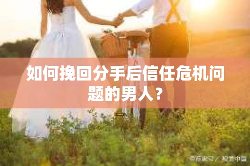 如何挽回分手后信任危机问题的男人? 如何挽回分手后信任危机问题的男人?