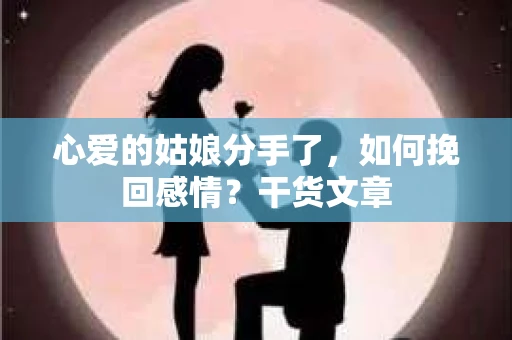 心爱的姑娘分手了，如何挽回感情？干货文章
