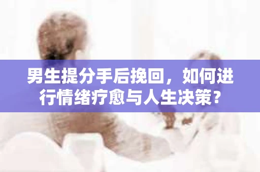 男生提分手后挽回，如何进行情绪疗愈与人生决策？