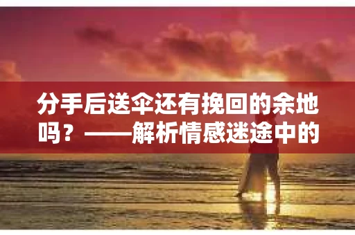 分手后送伞还有挽回的余地吗?——解析情感迷途中的决策 分手后送伞还有挽回的余地吗?——解析情感迷途中的决策