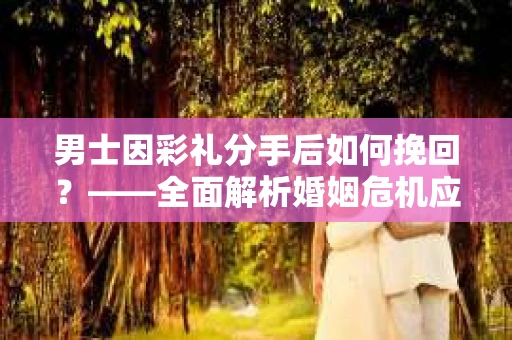 男士因彩礼分手后如何挽回？——全面解析婚姻危机应对策略